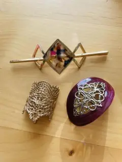 ヘアカフ2種と、マジェステのセット