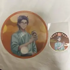 ヒプマイカフェ 8周年 躑躅森盧笙 うちわ コースター