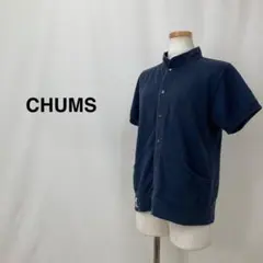 CHUMS チャムス スタンドカラースウェットシャツ ネイビー レディース