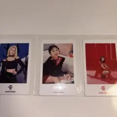 TWICE CHAEYOUNG タレントカード 3枚セット