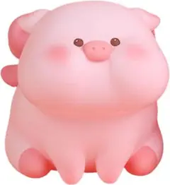 NOLITOY 貯金箱 かわいい 豚 子供 割れない豚の貯金箱 動物の貯金箱 置