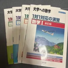 大学への数学 1対1対応の演習 4冊セット