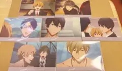 Free! ポストカード 1月と7月くじ 7枚