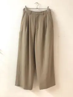 CLANE クラネ ベーシックタックパンツ