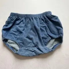 ✨️60-70✨️ UNIQLO ボトムス 60-70cm デニム調 ブルマ パンツ