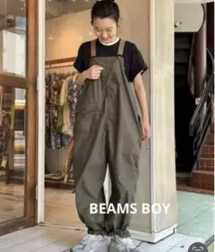 BEAMS BOY ビームスボーイ ソロテックス レイン ビブ オーバーオール