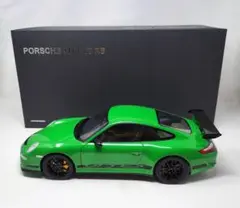 AUTOART 1/12 ポルシェ911GT3RS グリーン/ブラック