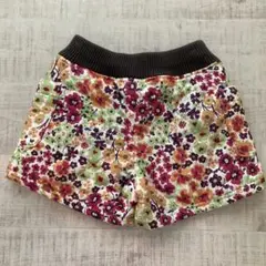 F.O.KIDS ショートパンツ キルティング 130cm 花柄