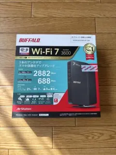 BUFFALO Wi-Fi 7 WSR-3600 ルーター