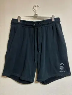 RVCA ブラック ショートパンツ　ハーフパンツ　スウェット