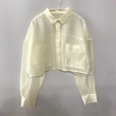 【完売品】mystic ミスティック　シアーショートシャツ