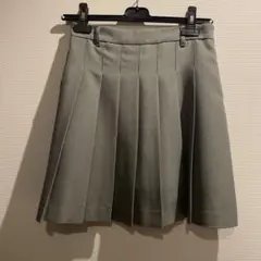 グレー ✨プリーツスカート Lサイズ