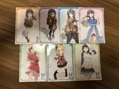 青春ブタ野郎シリーズ　10周年記念　ブロマイド　7枚セット