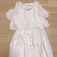 ミシェルマカロン　ビジュー　ワンピース