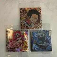 ONEPIECE 大海賊シール 3枚