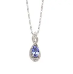 プラチナ タンザナイトネックレス【新品未使用】