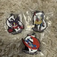 一番くじ ポケモン ラバーチャーム メガゲンガー　ルカリオ　ボーマンダ