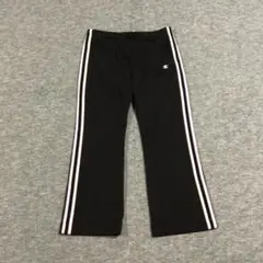 Champion ジャージパンツ ブラック ストライプ 070405