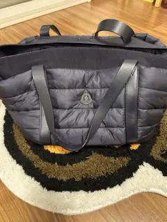 人気！希少！MONCLER ブラック マザーズバッグ 未使用ベビーシート