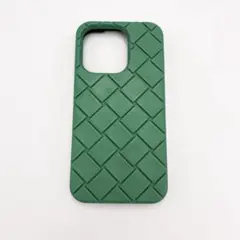 【新品】BOTTEGA iPhoneケース イントレチャート ミントグリーン