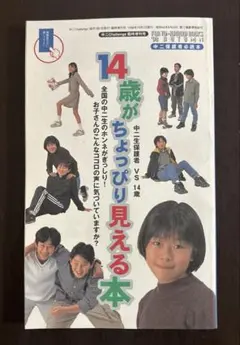 進研ゼミ中学講座　14歳がちょっぴり見える本　非売品