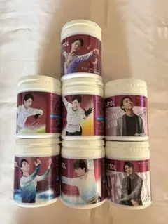 Xylitol キシリトール ガム　あき容器　羽生結弦　7個