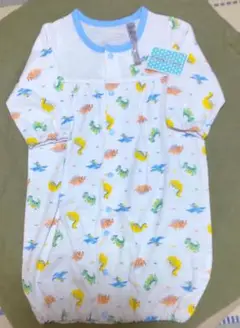 恐竜柄ロンパース 新生児 50〜60cm