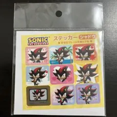大阪関西万博限定　アニメイト　ソニック　シャドウ　ステッカー　シール　SEGA
