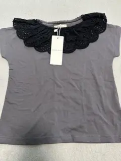 新品タグ付き　リセマイン　レース付きTシャツ 110cm
