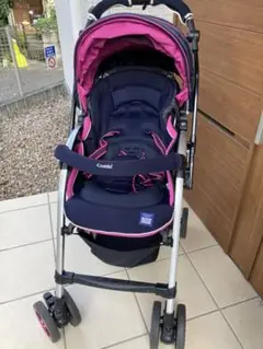 コンビ ベビーカー ネムリエ オート4キャス UF-750 レインカバー付