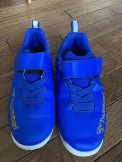 hummel Phantom 青 ジュニア用トレーニングシューズ 19.0㎝