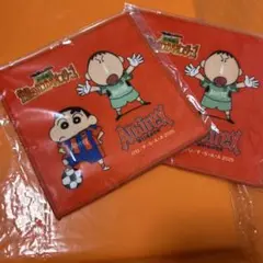 アルビレックス新潟　クレヨンしんちゃん　ミニタオル
