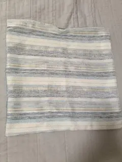 NITORI サンドボーダー クッションカバー 約45×45cm