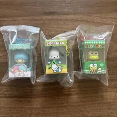 サンリオキャラクターズ ボックスフィギュアコレクション　3個セット　新品　未開封