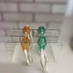 ゴーグル オレンジ グリーン　2セット
