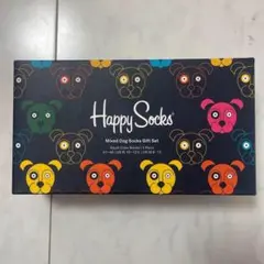 【新品未使用】ハッピーソックス Happy Socks 3-Pack ドッグ