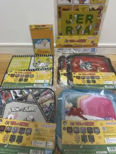 一番くじ トムとジェリー タオル 付箋 クリアファイル