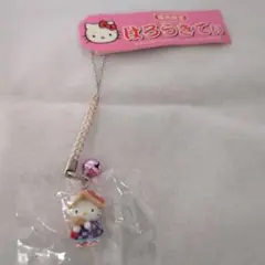 ハローキティ ストラップ　福岡バージョン