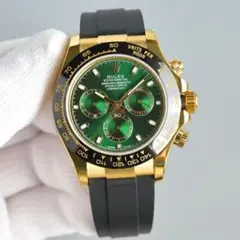 ROLEX クロノグラフ 時計 ラバーベルト