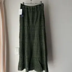 B.C STOCK SIMPLICITE' フラワーマキシスカート