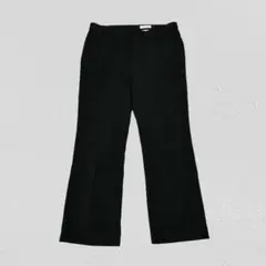 Ros Marine♡スラックスパンツ　レディース　ややフレア　ブラック　73