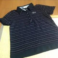 ボーダー ポロシャツ