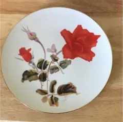 50sヴィンテージ*オールドノリタケ*古い 飾り皿*井上武 画伯*薔薇 プレート ノリタケ ≫50s ヴィンテージ*Noritake オールドノリタケ*古い
