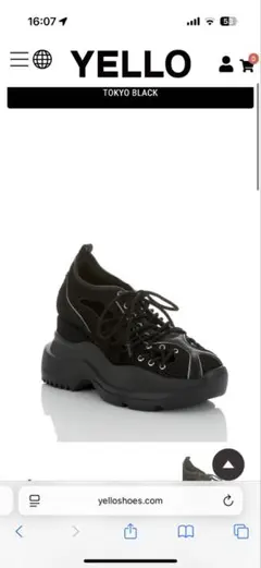 YELLO RISKTAKER MID HEEL SNEAKERS スニーカー