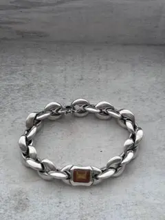 シルバー ブレスレット 約20cm グレンデシャン好きに ブレスレット シルバー925 HERMES グレンデシャン アクロバット