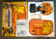 Nintendo 64 ピカチュウエディション　オレンジ　動作確認済み