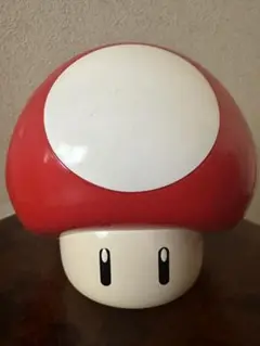 マリオ 赤いキノコ型貯金箱