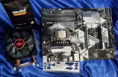 Intel core i7 8700 と ASUS B365-PLUS とファン