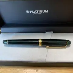 【美品】万年筆 PLATINUM #3776 センチュリー 字幅SF