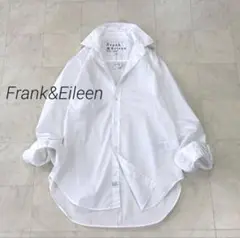定番・極美品・希少XS Frank&Eileen 白シャツ 上質コットン